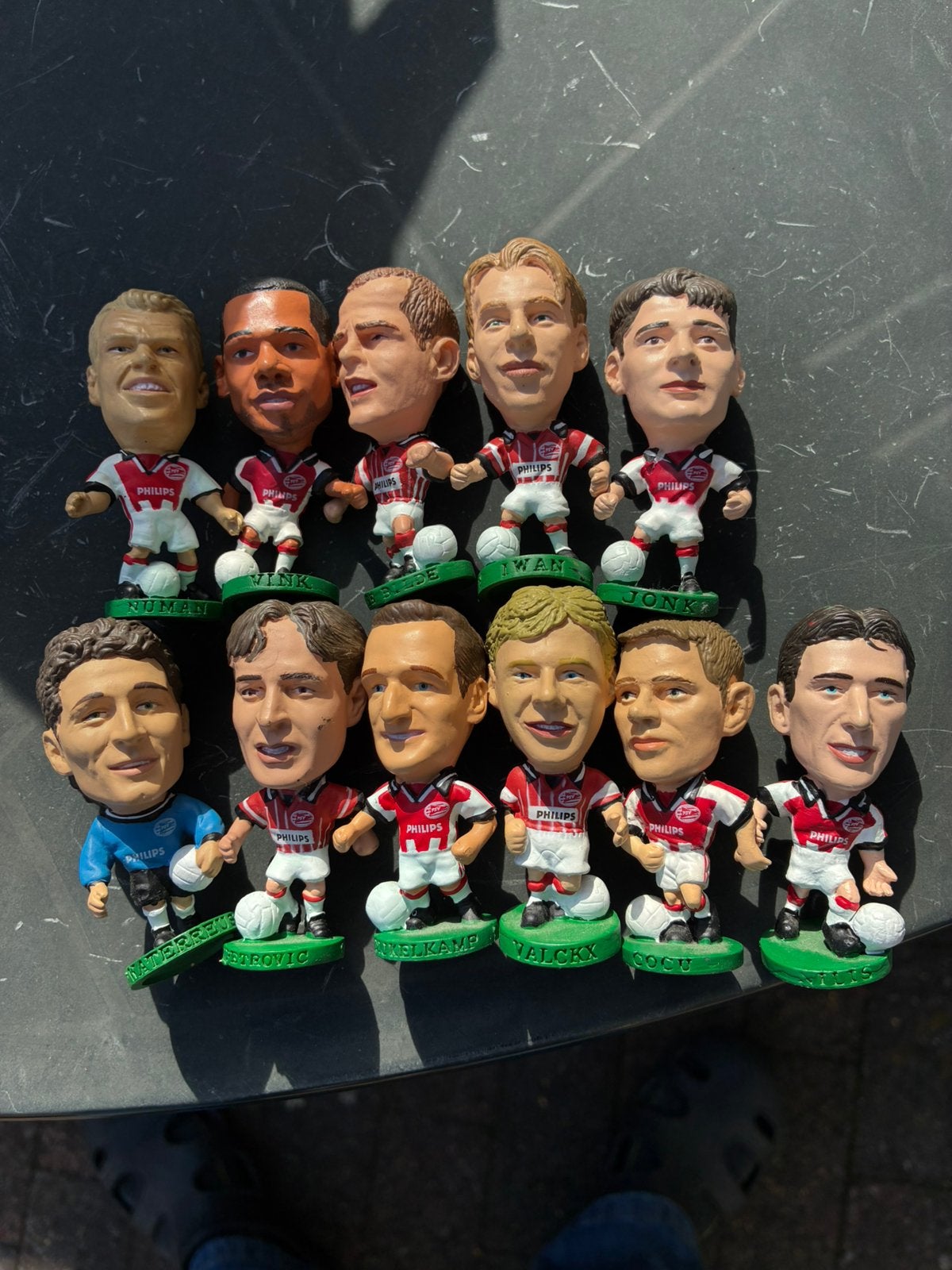 11x  bobblehead (Corinthian) figuurtjes/ poppetjes PSV, Ophalen