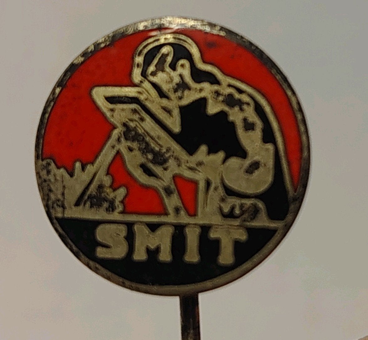 Smit Emaille Speldje Steekspeld, Verzamelen, Speldjes, Pins en Buttons, Ophalen of Verzenden, Zo goed als nieuw, Overige onderwerpen