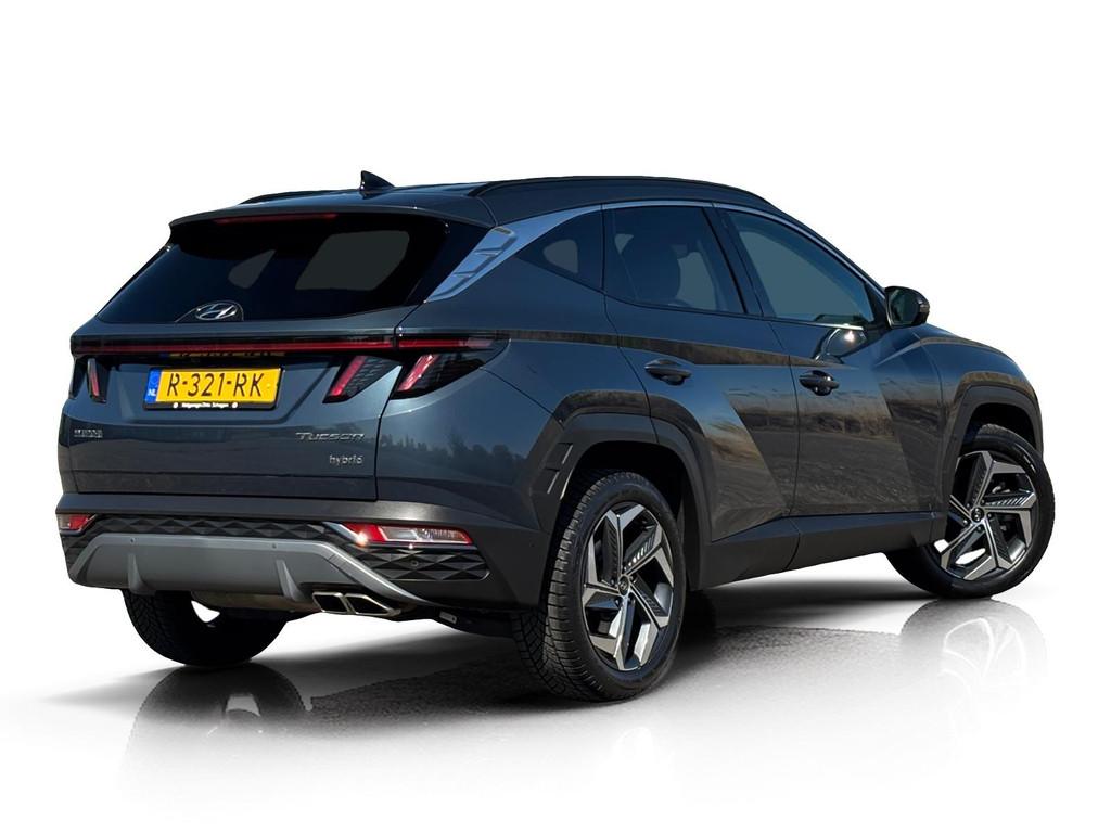 Hyundai Tucson 1.6 T-GDI HEV Premium ✅ 360 cam ✅ Leder, Gebruikt, Euro 6, 4 cilinders, Blauw