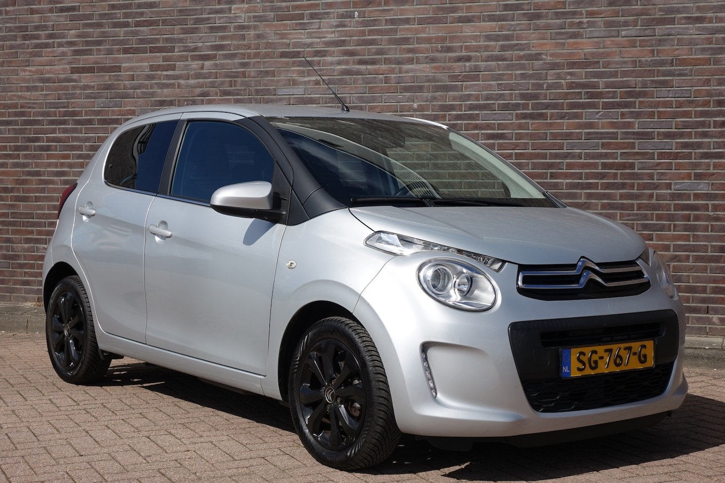 Citroën C1 1.0 e-VTi Feel, airco, 5 deurs, achteruitrijcame, Voorwielaandrijving, Gebruikt, Euro 6, 4 stoelen