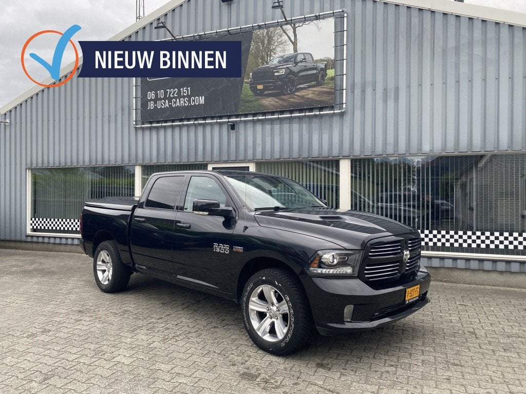 Dodge Ram Sport Black 5.7 V8 4x4 LPG-3 (bj 2016), Automaat, Gebruikt, Zwart, Bedrijf