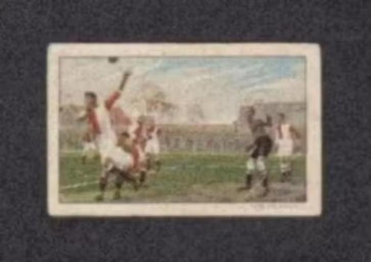Voetbalplaatje ZFC Zaandam - ADO Den Haag 1932 (8)., Ophalen of Verzenden, Zo goed als nieuw