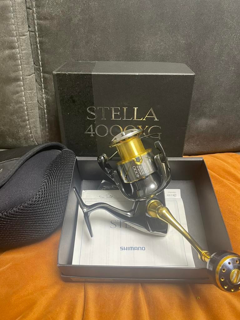 Shimano Stella 4000XG, Watersport en Boten, Ophalen of Verzenden, Zo goed als nieuw, Molen