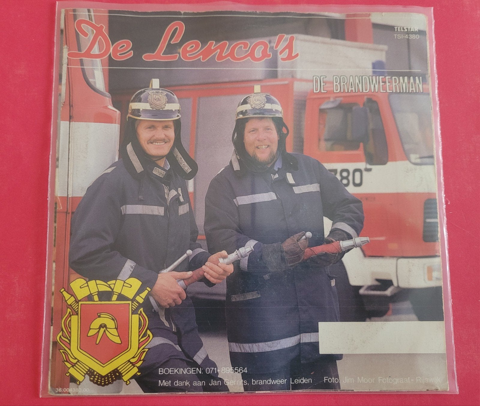 De Lenco's - De brandweerman.., Ophalen, Zo goed als nieuw, Overige formaten, Levenslied of Smartlap