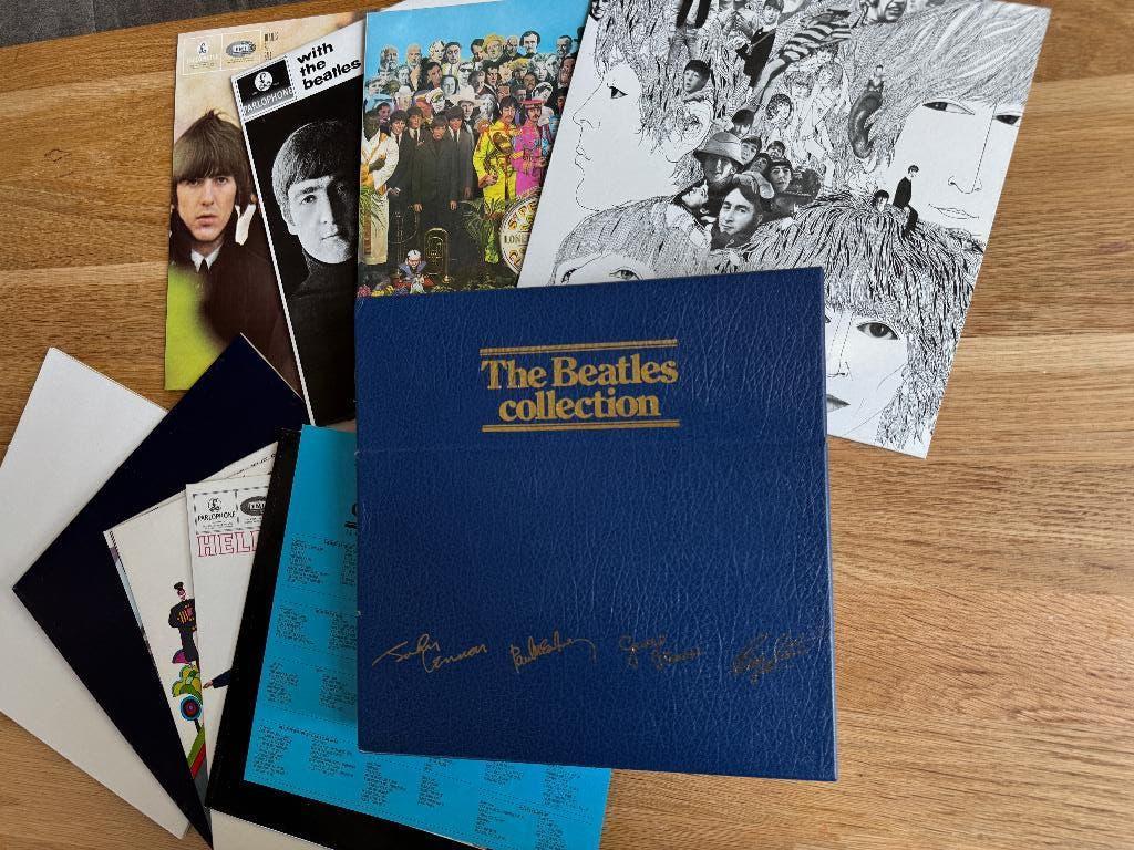 The Beatles - collection LP UK versie (incompleet), Gebruikt, Ophalen of Verzenden, Inclusief poster, 12 inch