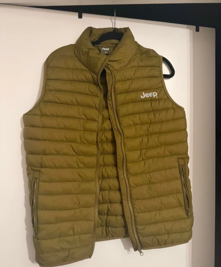 Mooie groene Jeep bodywarmer, Ophalen, Zo goed als nieuw, Maat 46 (S) of kleiner, Groen