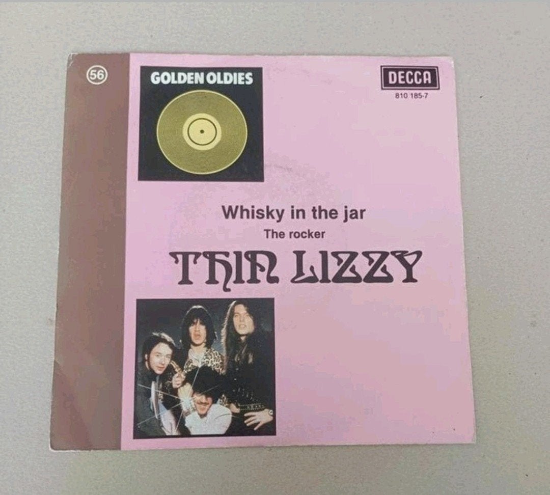 Thin Lizzy  - Whisky In The Jar / The Rocker, Gebruikt, 7 inch, Ophalen of Verzenden, Pop