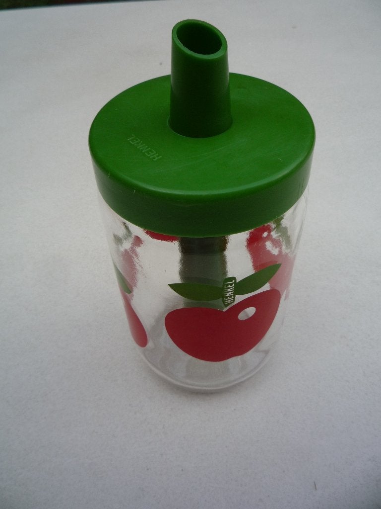 vintage glazen appeltjes pot Henkel, Ophalen of Verzenden, Huis en Inrichting