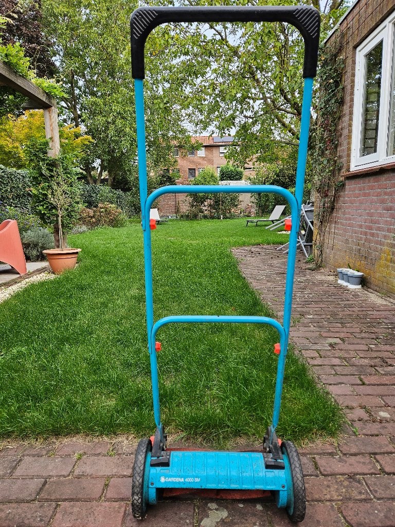 Gardena 4000 SM Handgrasmaaier, Ophalen, Gebruikt, Metaal, Inklapbaar
