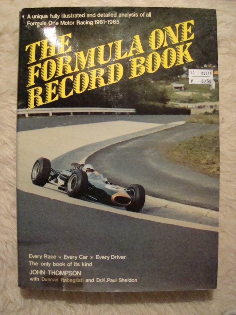 The formula one record book, Ophalen of Verzenden, Nieuw, Overige merken