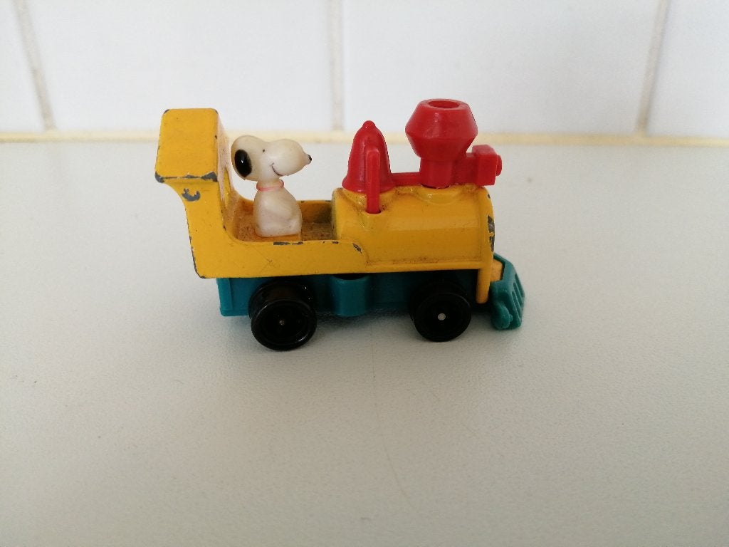 Snoopy Charlie brown united feature stoomlocomotief, Ophalen of Verzenden, Gebruikt