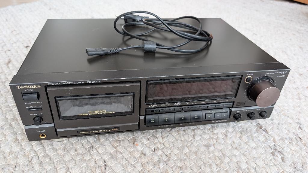 Technics RS-BX727 Cassette Deck casettespeler speler, Audio, Tv en Foto, Cassettedecks, Ophalen of Verzenden, Enkel, Overige merken