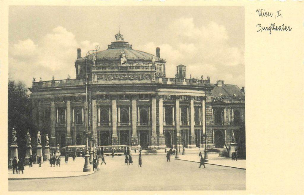 701-468-037 Wien Burgtheater, Verzenden, Voor 1920, Oostenrijk