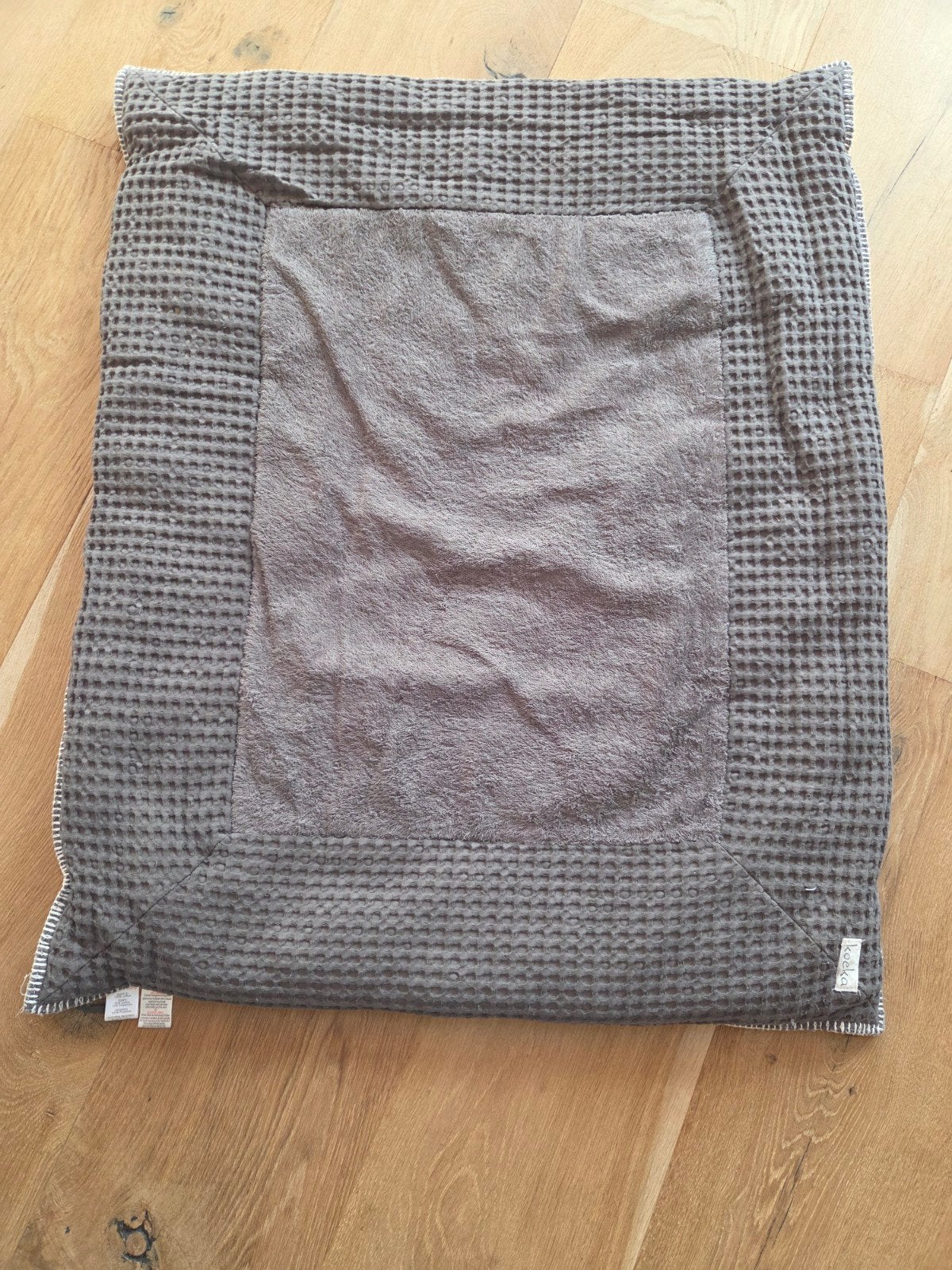 Koeka boxkleed wafelstof grijs, Ophalen of Verzenden, Gebruikt