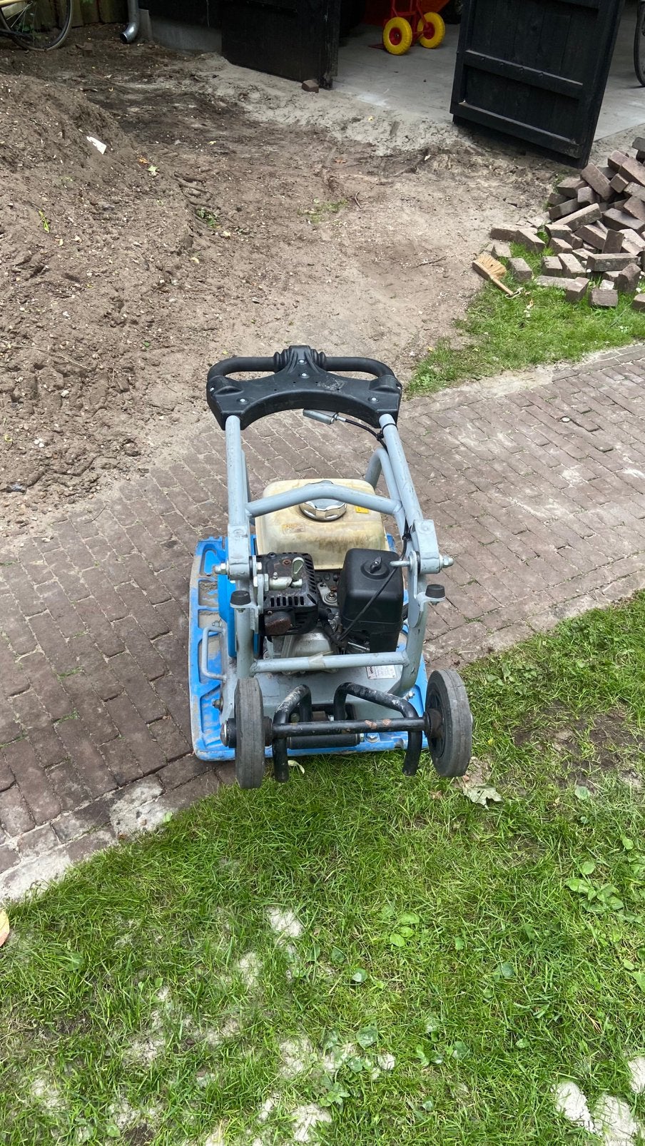 Weber cf 3 trilplaat, Ophalen, Zo goed als nieuw