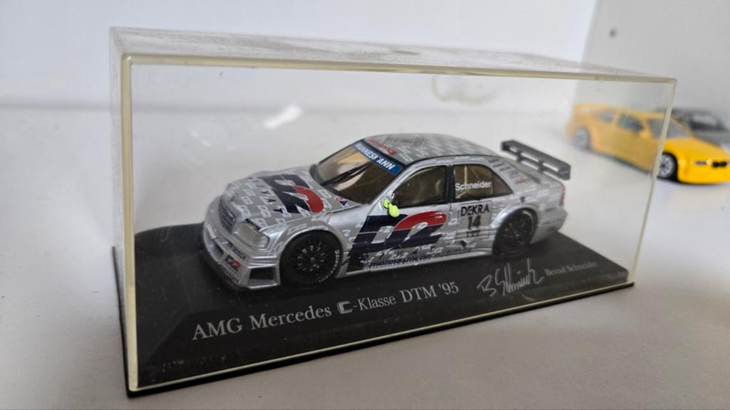 AMG Mercedes 180 D2 DTM, Ophalen of Verzenden, Zo goed als nieuw, Auto, MiniChamps