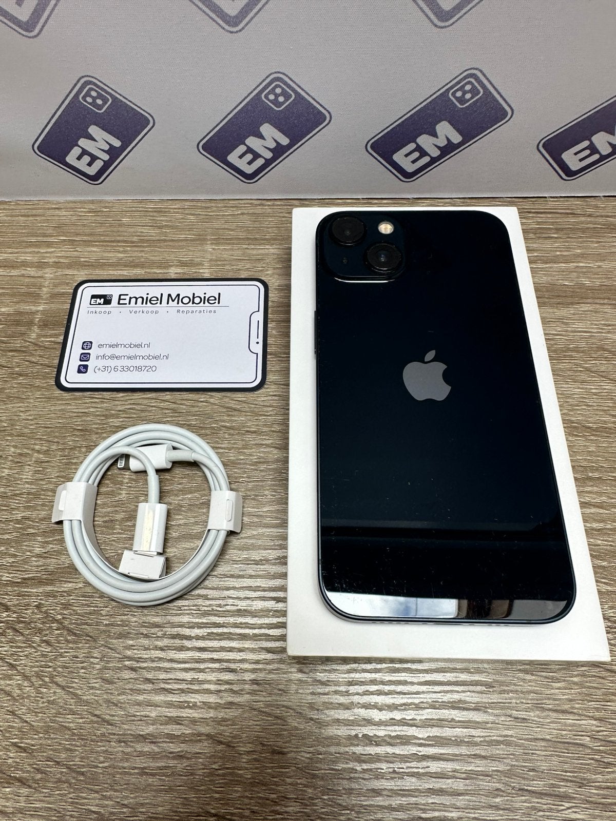 iPhone 13 - 128GB / batterij 100% / garantie, Zwart, IPhone 13, Ophalen of Verzenden, Zonder simlock