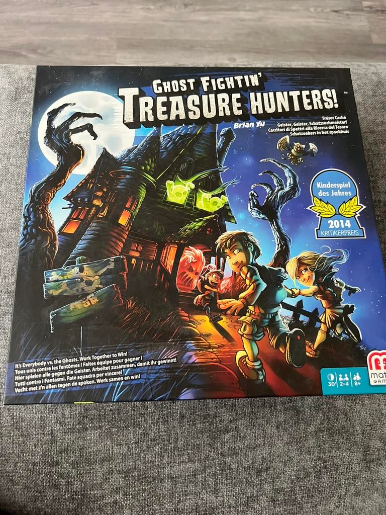 Mattel Ghost Fightin’ Treasure Hunters bordspel, Ophalen of Verzenden, Zo goed als nieuw