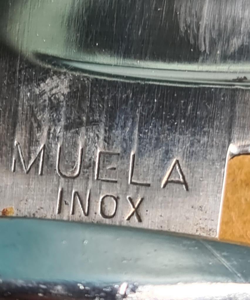 Muela Inox dolk met Leren Schede, Ophalen of Verzenden
