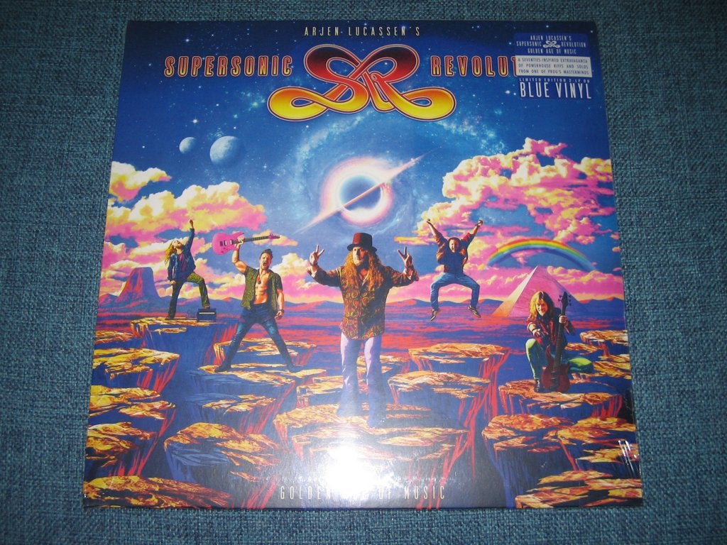 LP Supersonic Revolution Golden Age of Music Blue Vinyl new, Ophalen of Verzenden, Nieuw in verpakking, 12 inch, Poprock