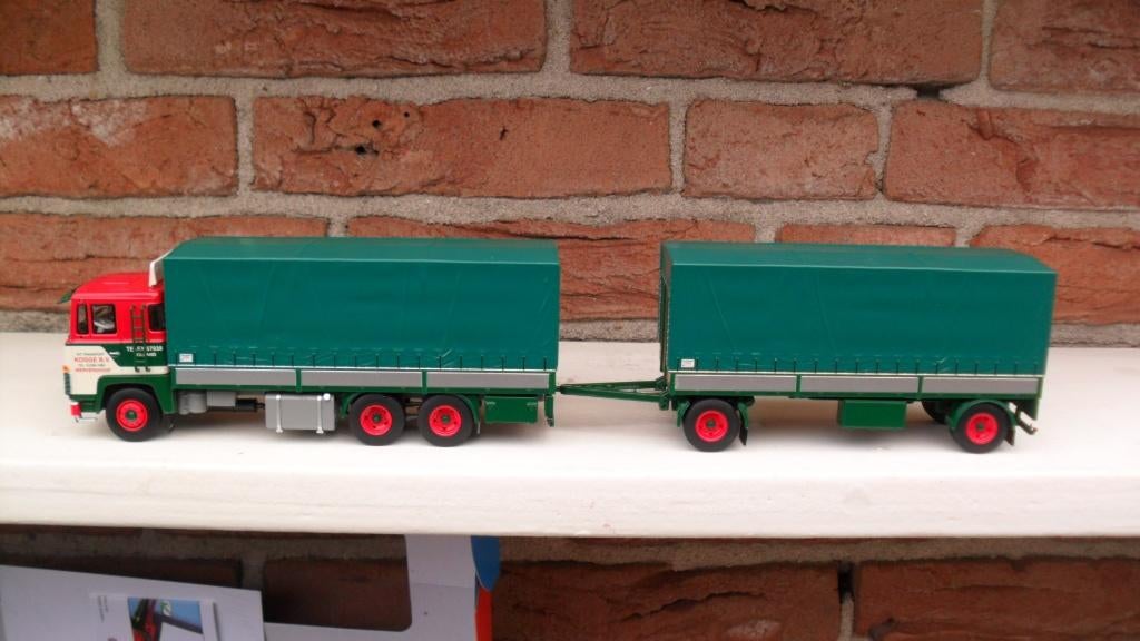 Tekno  Scania  141  V8  van  Kogge., Hobby en Vrije tijd, Modelauto's | 1:50, Nieuw, Bus of Vrachtwagen, Tekno, Ophalen of Verzenden