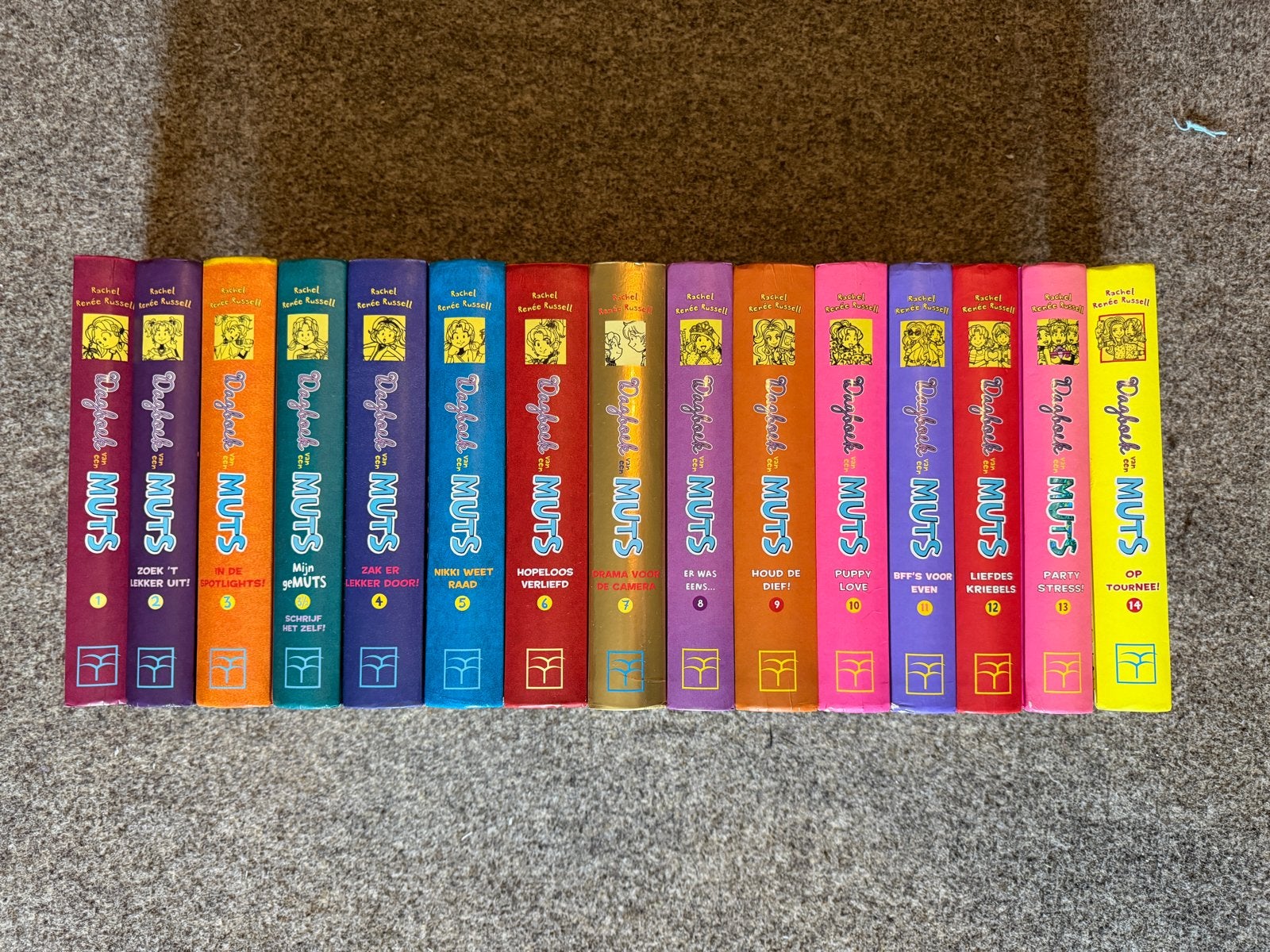 Dagboek van een Muts Collectie - Boek 1 t/m 14 (incl. 3,5), Boeken, Ophalen of Verzenden, Gelezen, Fictie