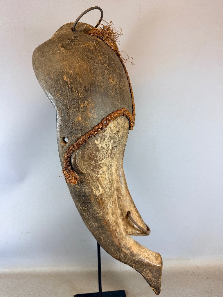 260602 - Afrikaans Fang masker uit Gabon., Ophalen of Verzenden