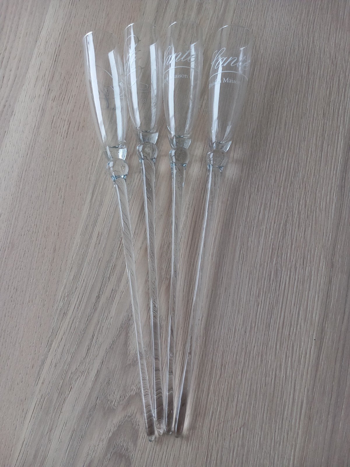 Riviera Maison champagne glazen 4x, Ophalen, Nieuw