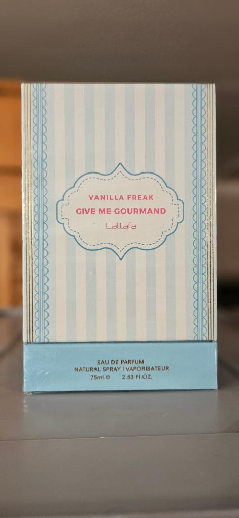 Lattafa Give Me Gourmand Vanilla Freak Eau de Parfum 75ML, Ophalen of Verzenden, Nieuw