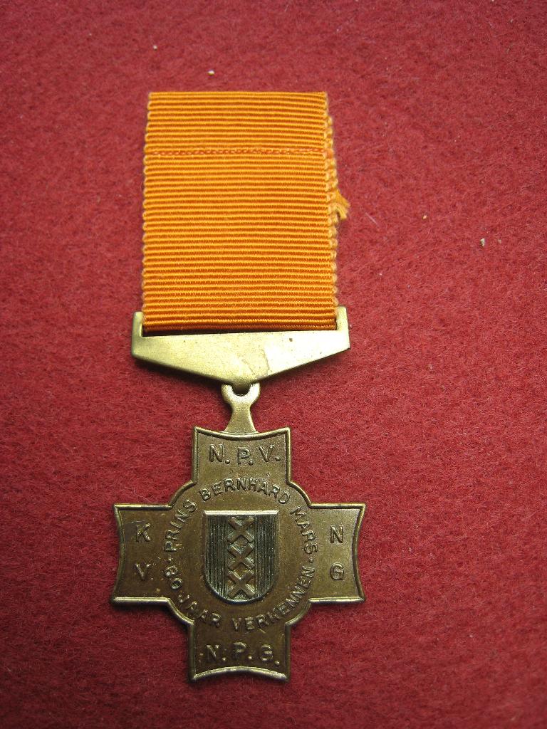 Scoutisme Medaille Prins Bernahard mars 60 Jaar  Verkennen, Verzamelen, Scouting, Verzenden, Zo goed als nieuw, Embleem, Speld of Insigne