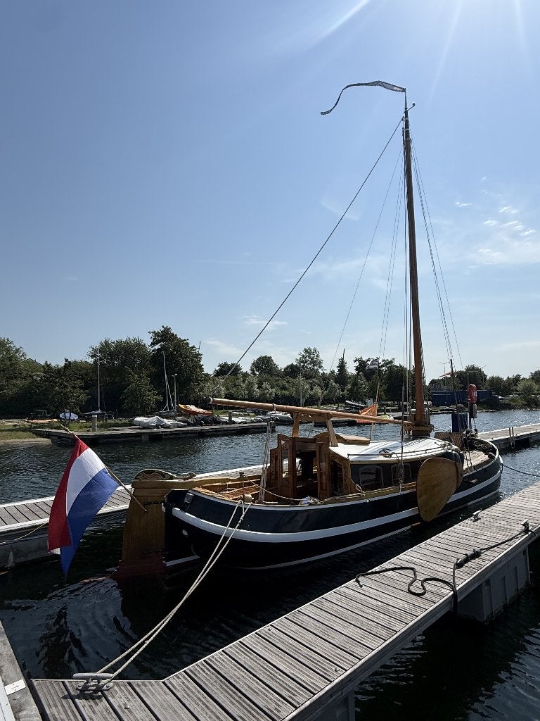 Platbodem te koop 10,5m1 | vers van de werf | vaarklaar ;-), Watersport en Boten, 10 m, Gebruikt, Binnenboordmotor, 1.80 meter