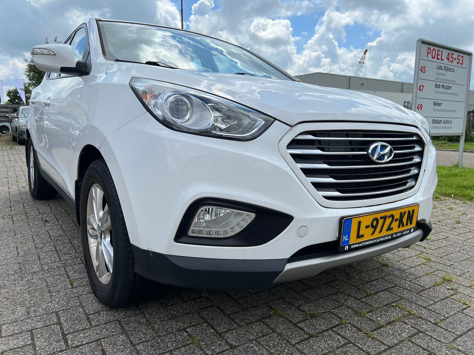 Hyundai iX35 Fcev 100KW 2015 storing/rijdt niet !!! 3000.,, Zwart, Leder, 77 €/maand, SUV of Terreinwagen