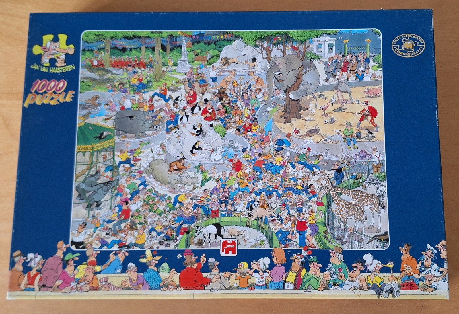 Jan van Haasteren puzzel: Dierentuin Artis, Ophalen of Verzenden, 500 t/m 1500 stukjes, Zo goed als nieuw, Legpuzzel