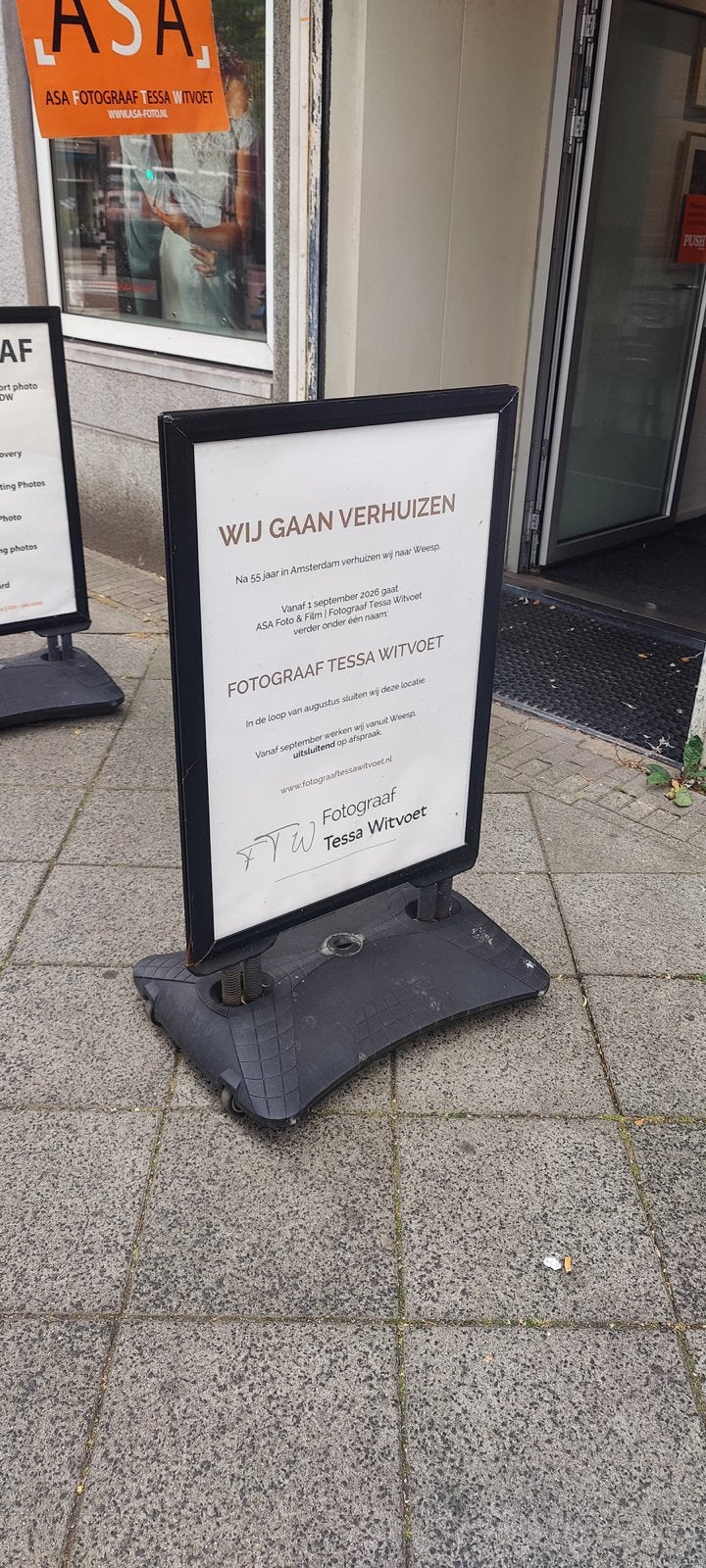 2x Stoepbord - Gebruikt maar in prima staat, Diversen, Ophalen, Gebruikt