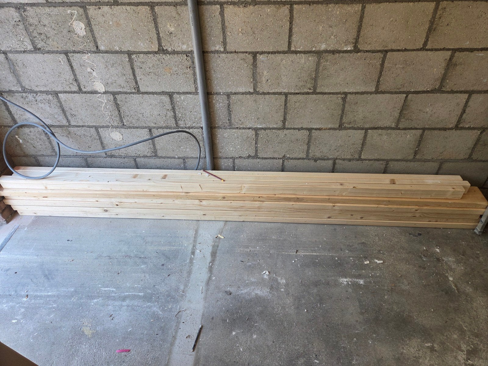 Balken vuren hout diverse maten. Totaal prijs., Doe-het-zelf en Verbouw, Hout en Planken, Ophalen, Nieuw, Balk, Vuren