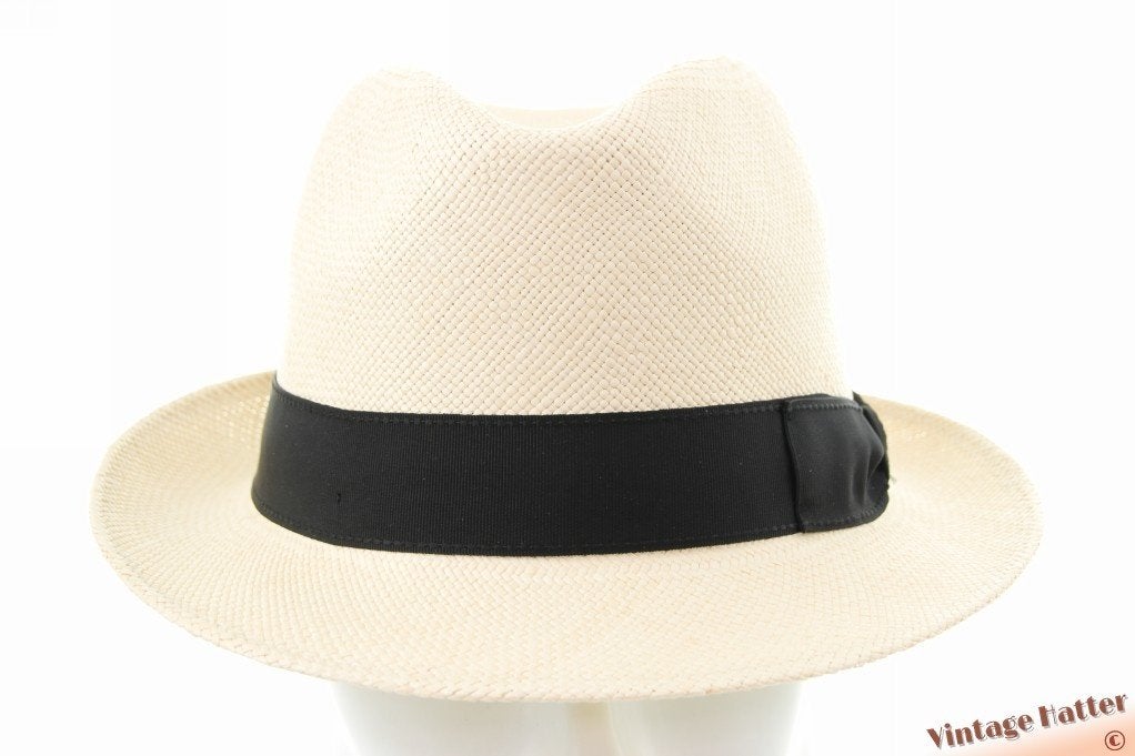 Authentieke Panama hoed Seeberger natural wit stro 58-59 new, Hoed, Nieuw, Ophalen of Verzenden, 58 of 59 cm (L, 7¼ of ⅜ inch)