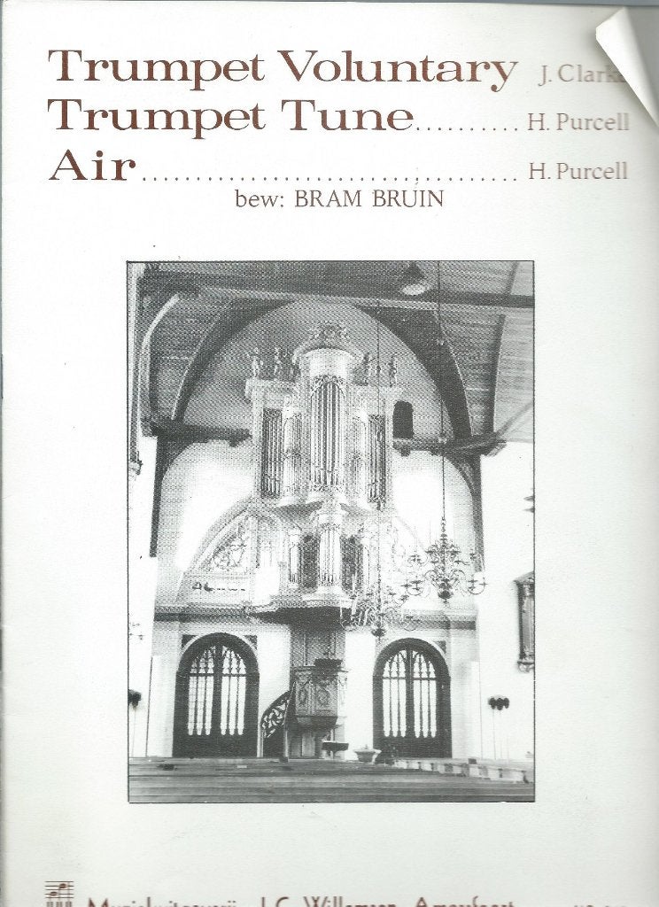Trumpet Voluntary Bew. Bram Bruin, Orgel, Verzenden, Zo goed als nieuw, Religie en Gospel