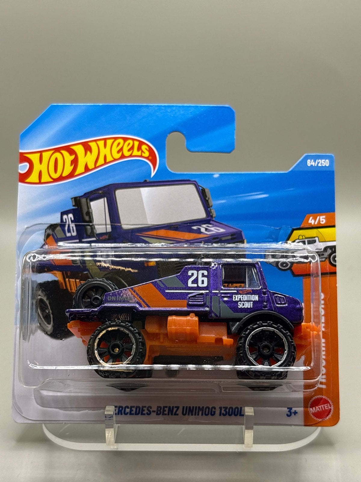 Hot Wheels Mercedes-Benz Unimog 1300L 2026, Auto, Nieuw, Ophalen of Verzenden, Mattel