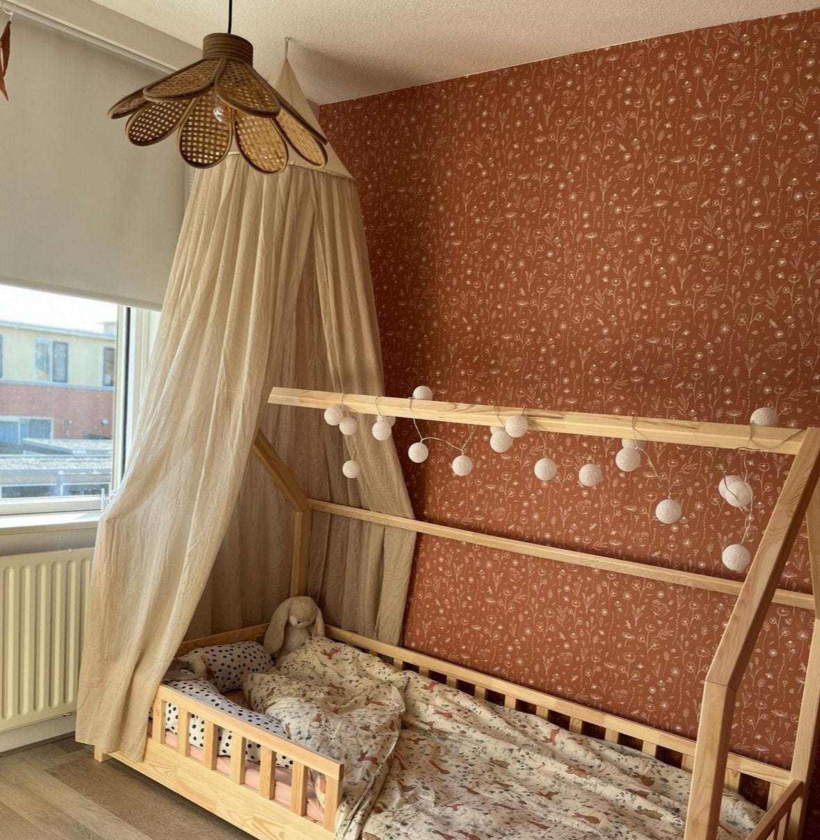 Jollein Bedhemel in Nougat kleur, Ophalen of Verzenden, Zo goed als nieuw