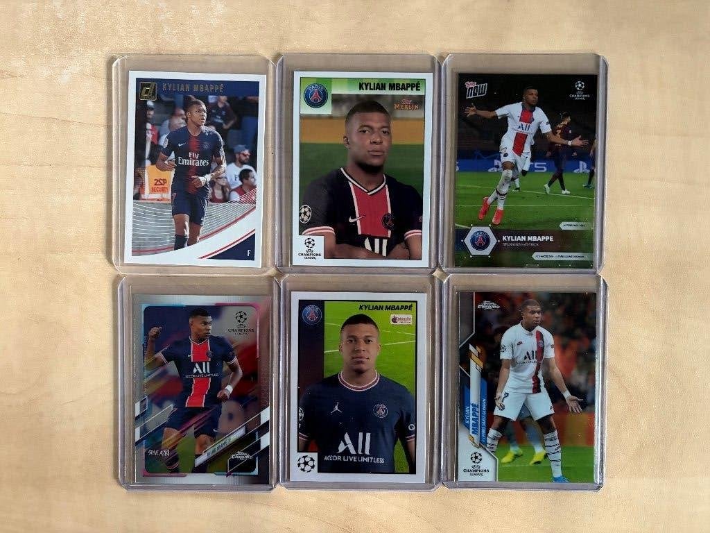 Kylian Mbappé Rookie Lot Panini Topps Voetbal Kaarten, Verzamelen, Ophalen of Verzenden, Zo goed als nieuw, Buitenlandse clubs