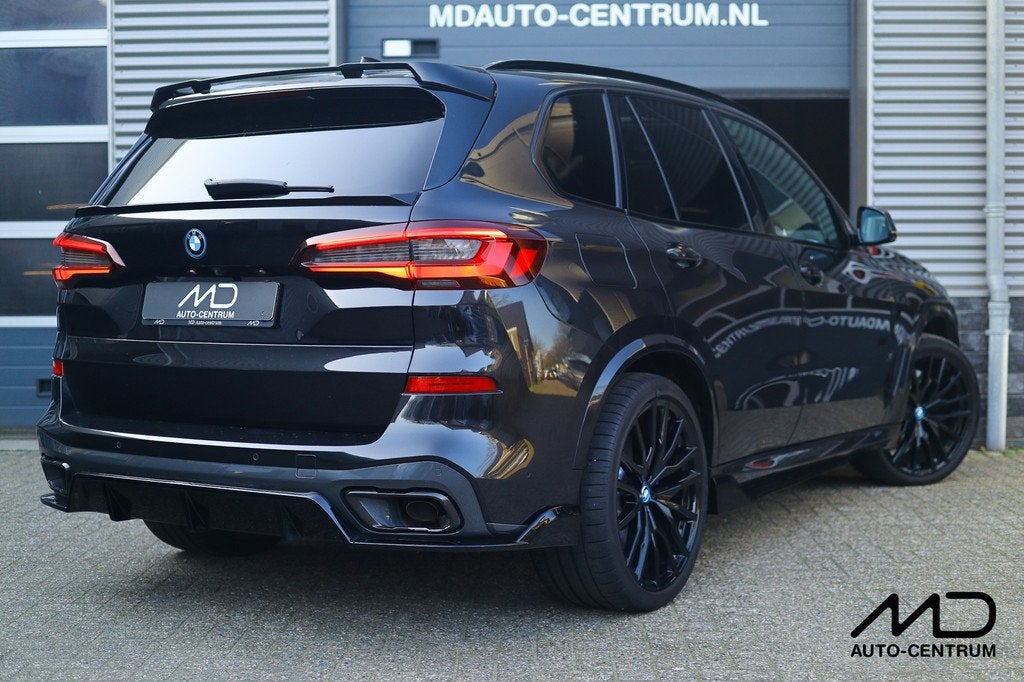 BMW X5 XDrive45e M-Sport| Pano| B&W| Massage| 360 camera, Auto's, BMW, Gebruikt, Zwart, Vierwielaandrijving, Hybride Elektrisch/Benzine