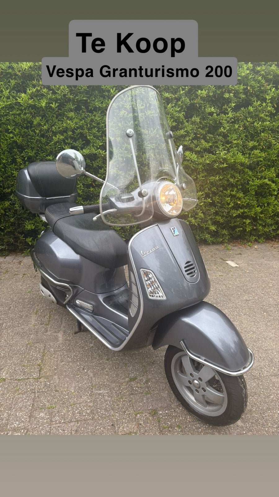 Vespa Granturismo 200 Comfort & Klasse, zeldzaam mooi!, Ophalen, Benzine