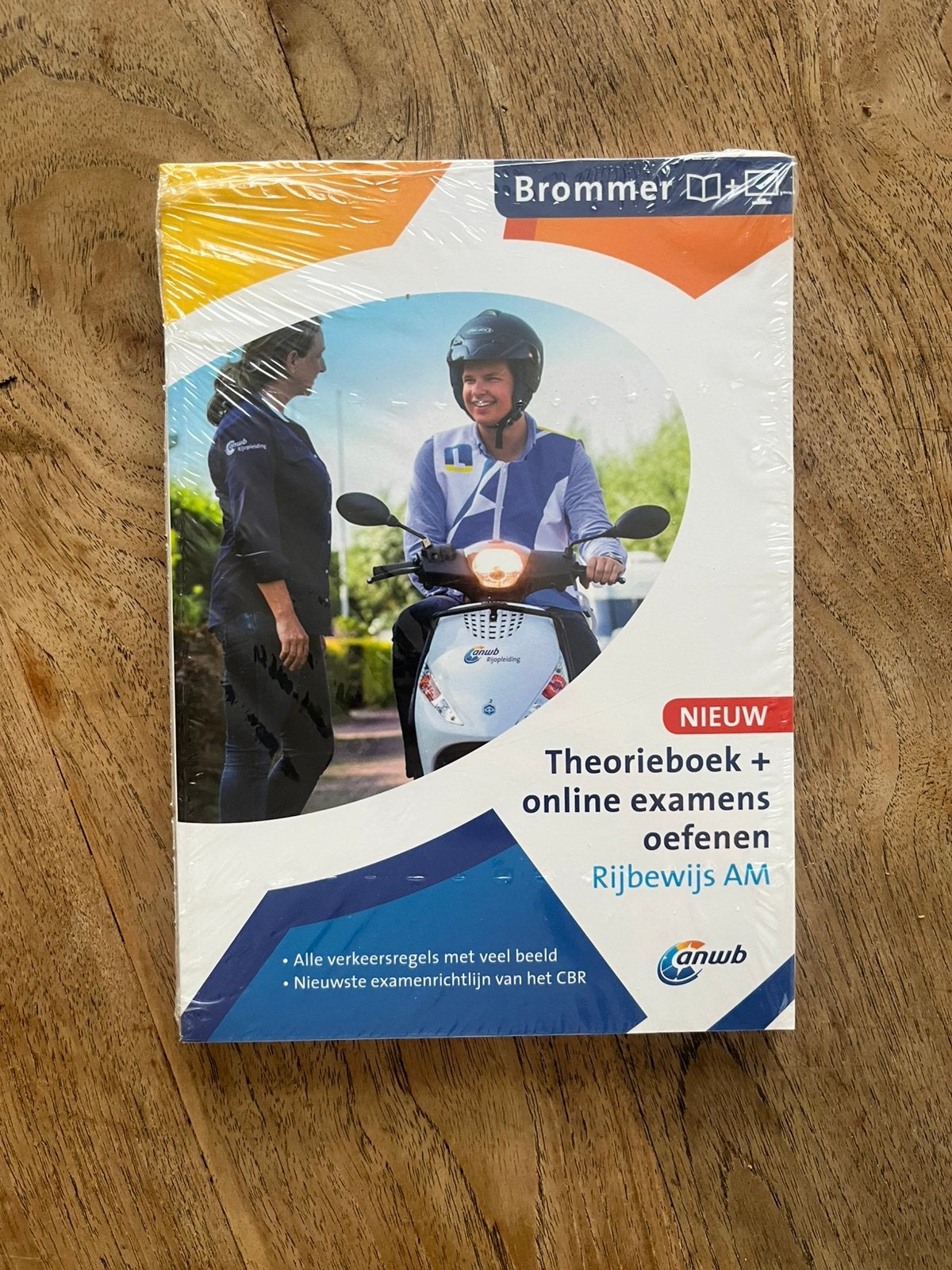 Anwb brommer theorie boek+ online examens oefenen geseald, Boeken, Ophalen of Verzenden, Nieuw