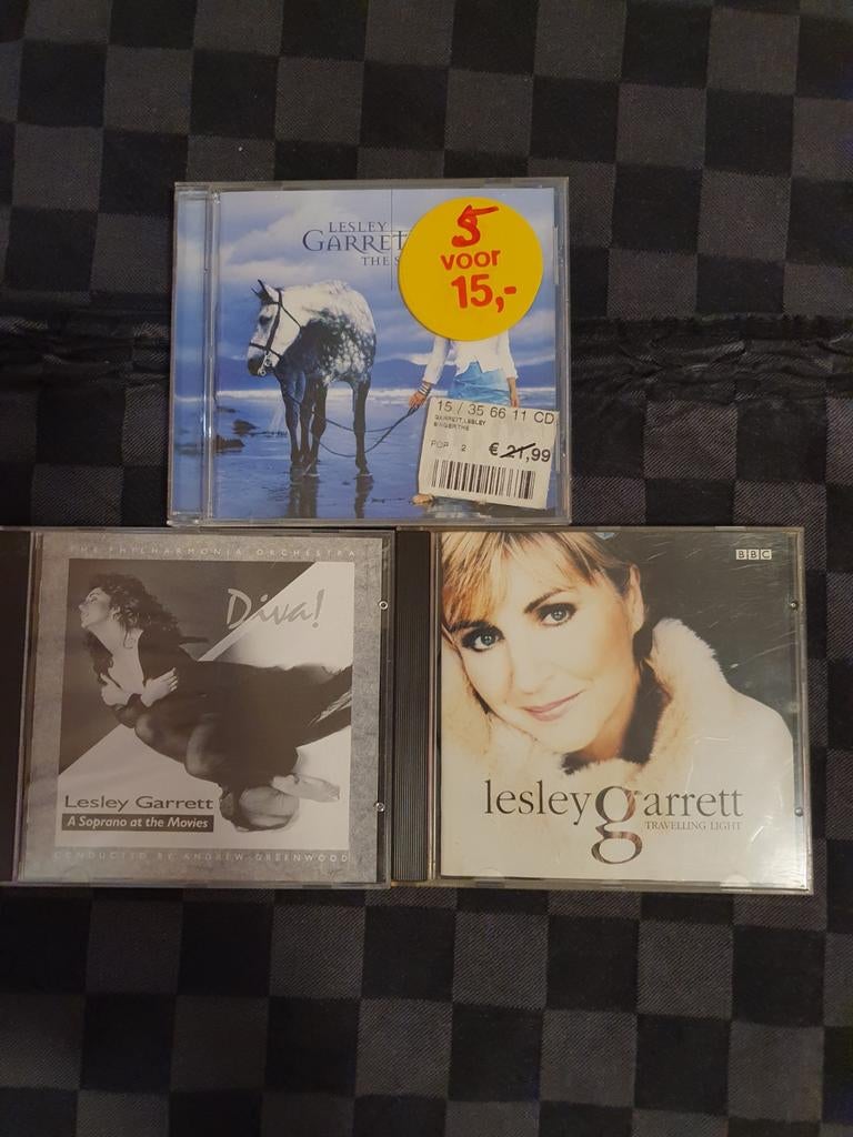 Lesley garrett 3 cd's voor 2 euro partij collectie cd, Verzenden, Classicisme, Gebruikt, Overige typen