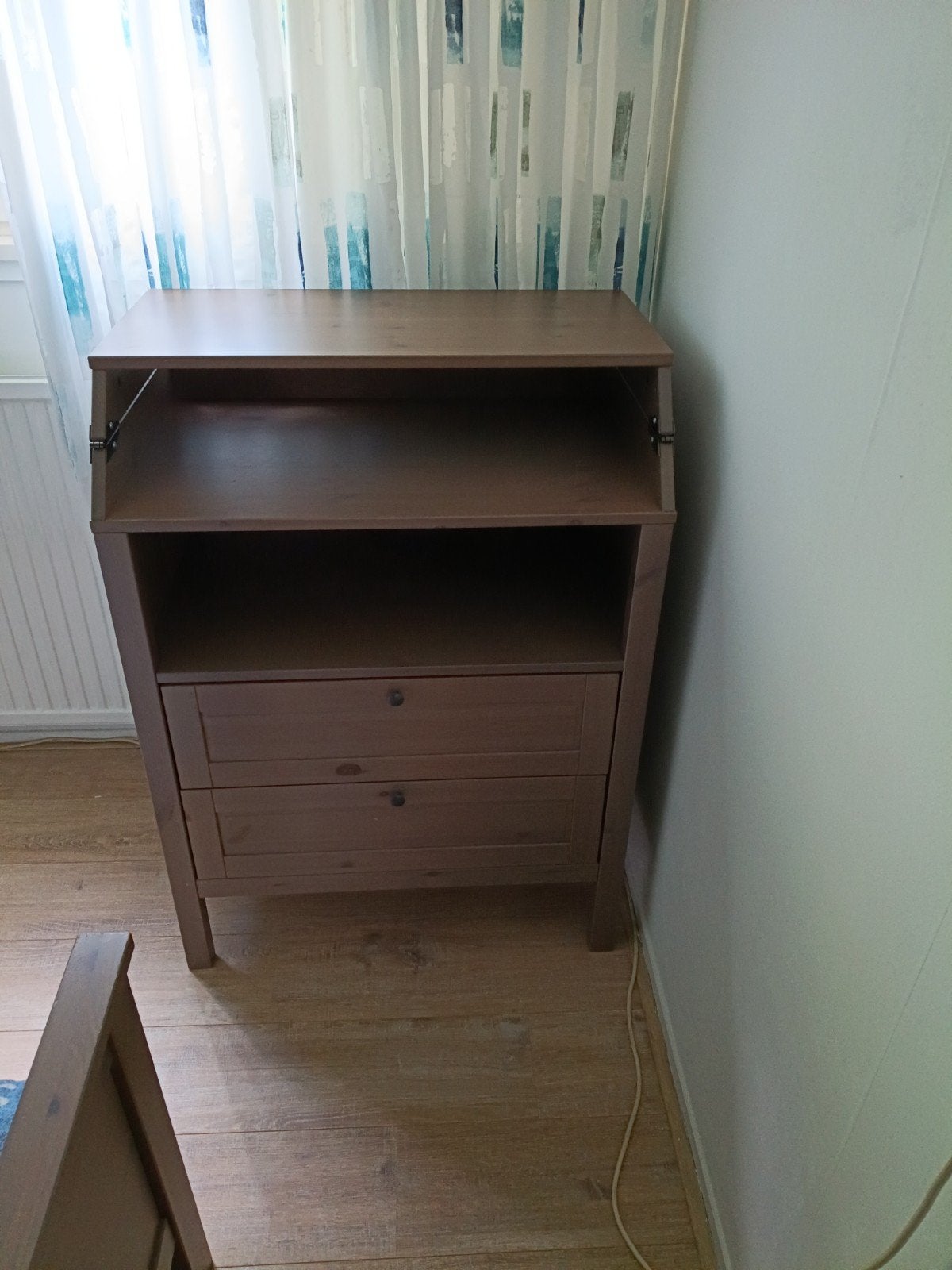 Hemnes commode grijsbruin, Ophalen, Gebruikt, 50 tot 70 cm, 105 cm of meer