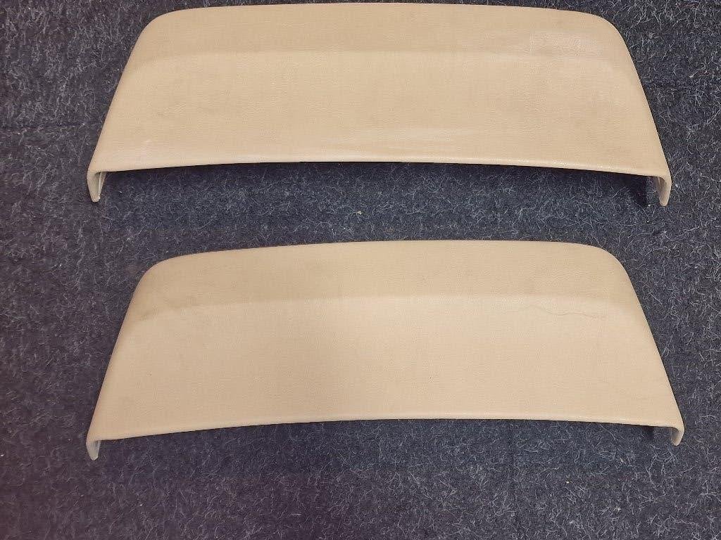2x E38 E39 afdekkap bovenkant comfort stoel beige 8161544, Ophalen of Verzenden