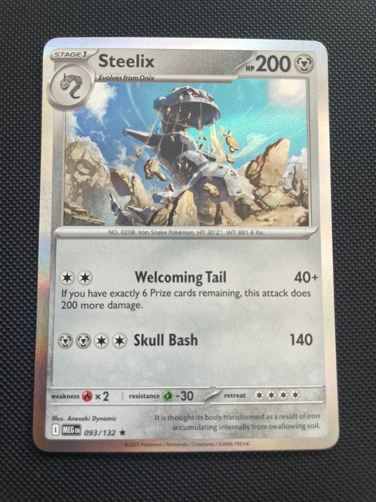 Steelix 093/132 Rare Holo Mega Evolution Packfresh, Ophalen of Verzenden, Zo goed als nieuw