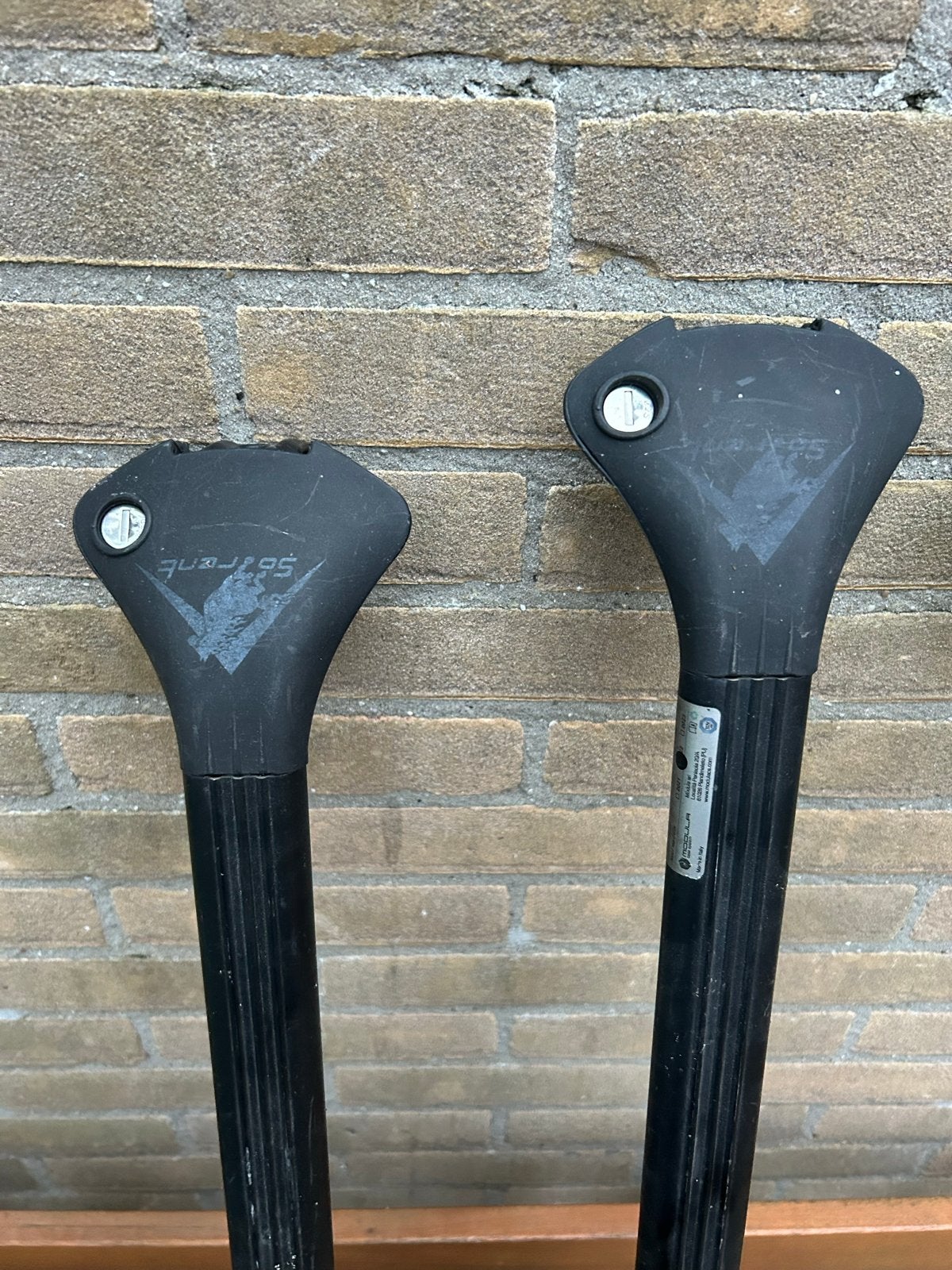 Modula OvalBar System dakdragers - Set van 2, Ophalen of Verzenden, Gebruikt