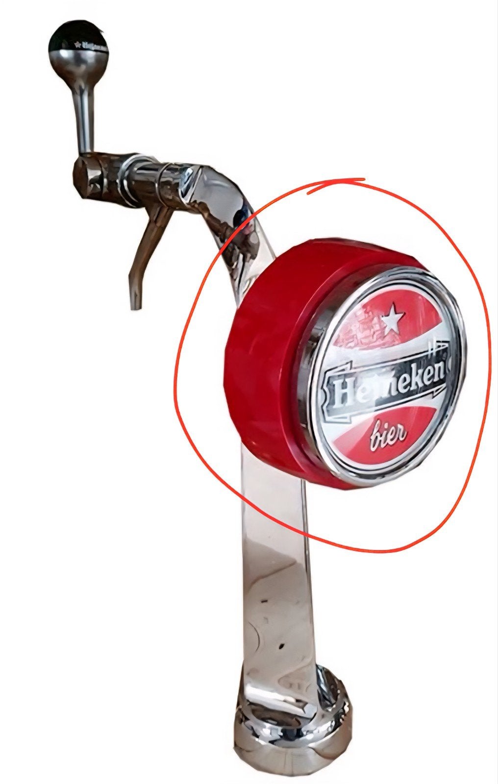 Gezocht Heineken lichtbakje voor op de oude tap., Ophalen of Verzenden, Zo goed als nieuw