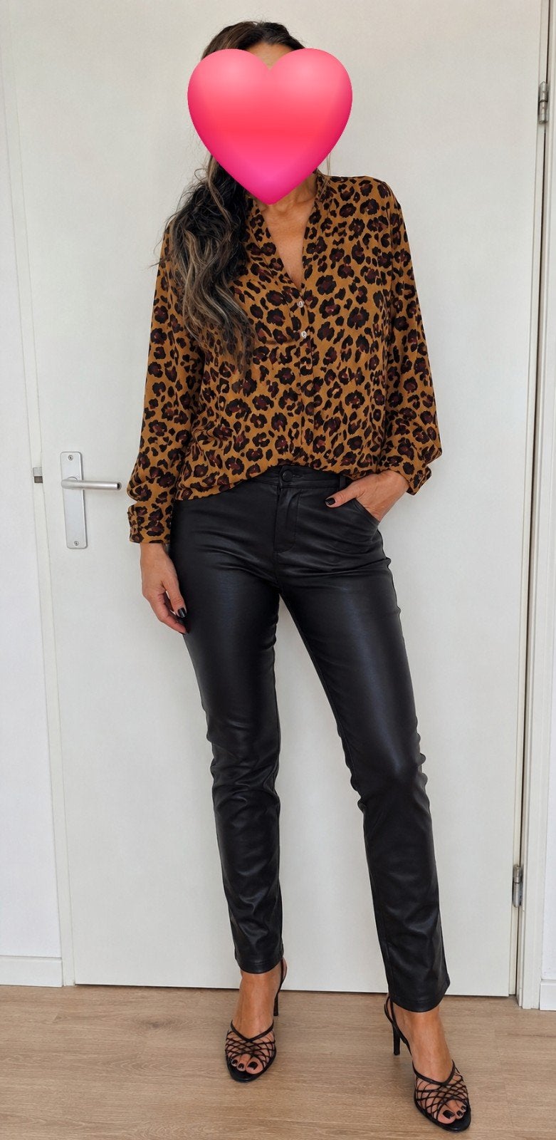 Nieuwe Pigalla blouse met pantermotief - Maat L, Ophalen of Verzenden